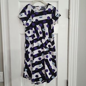 LuLaRoe KIDS Mae 12 dress/tunic NBC Jack Skellington Nightmare before Christmas